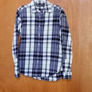 Lauren by Ralph Lauren women's size medium cotton button down EUC